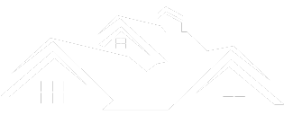 Residential Real Estate Icon - White