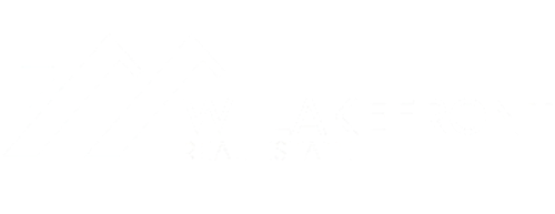 WI Lakefront Real Estate White Logo
